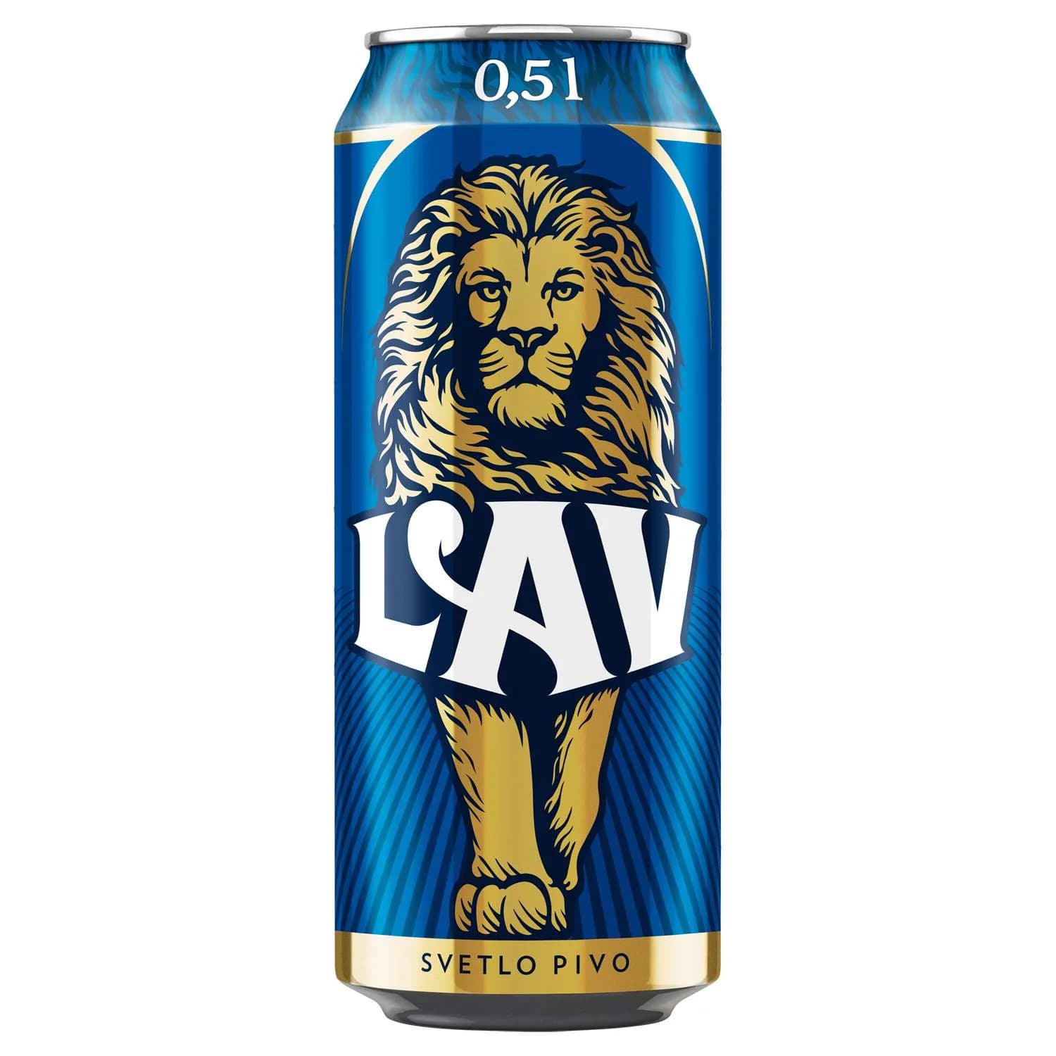 Lav pivo limenka 0,5L
