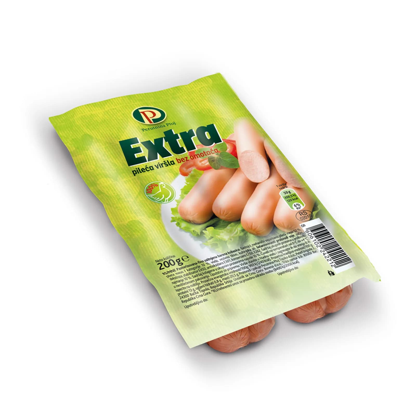 Perutnina ekstra viršla 200g