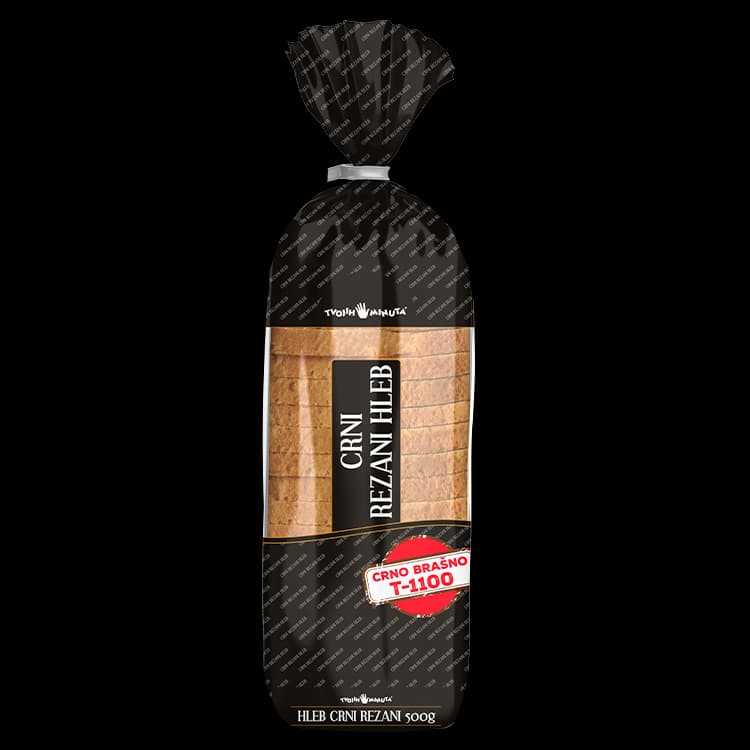 Crni rezani hleb - 500g