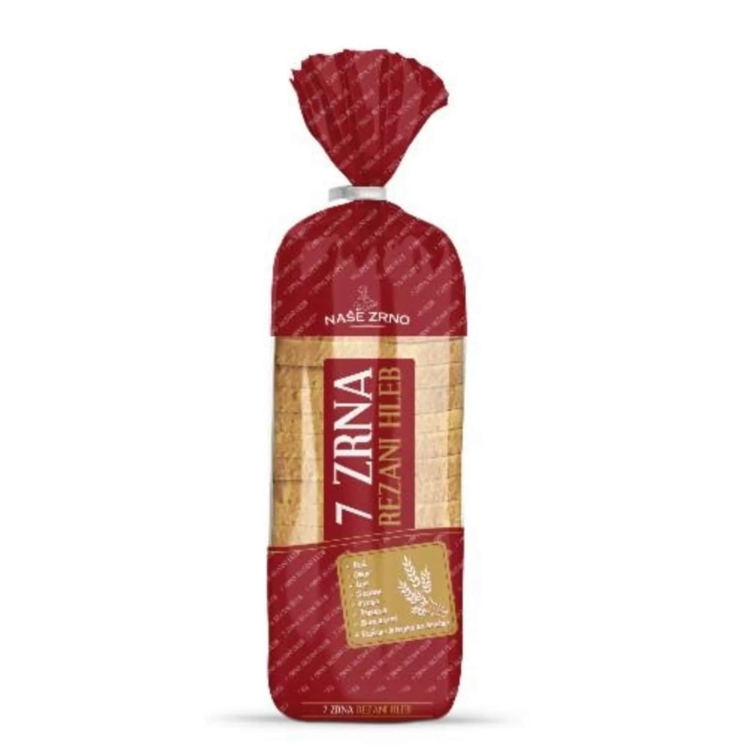 Rezani hleb 7 zrna 450g