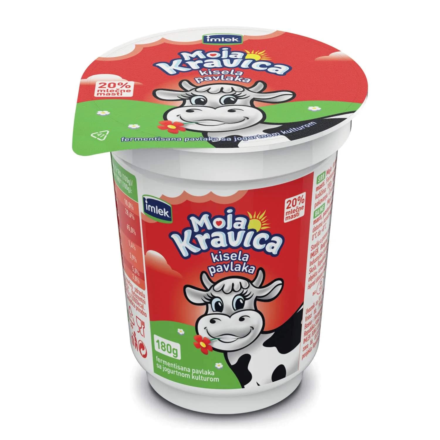 Imlek kisela pavlaka 180g