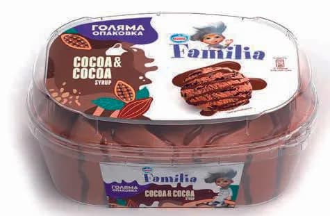 Familia sladoled čokolada 900ml