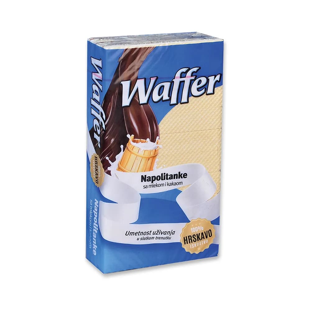 Waffer napolitanke sa mlekom i kakaom 400g
