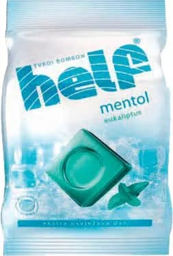 Helf tvrdi bonbon mentol 80g — Kokamar market Beograd