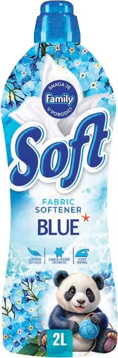 Family Soft blue omekšivač 2L