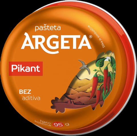 Argeta pikant pašteta 95g