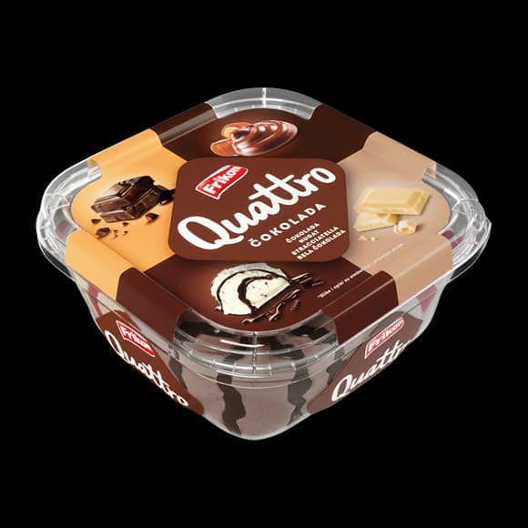 Frikom sladoled quatro čokolada 1600ml — Kokamar market Beograd