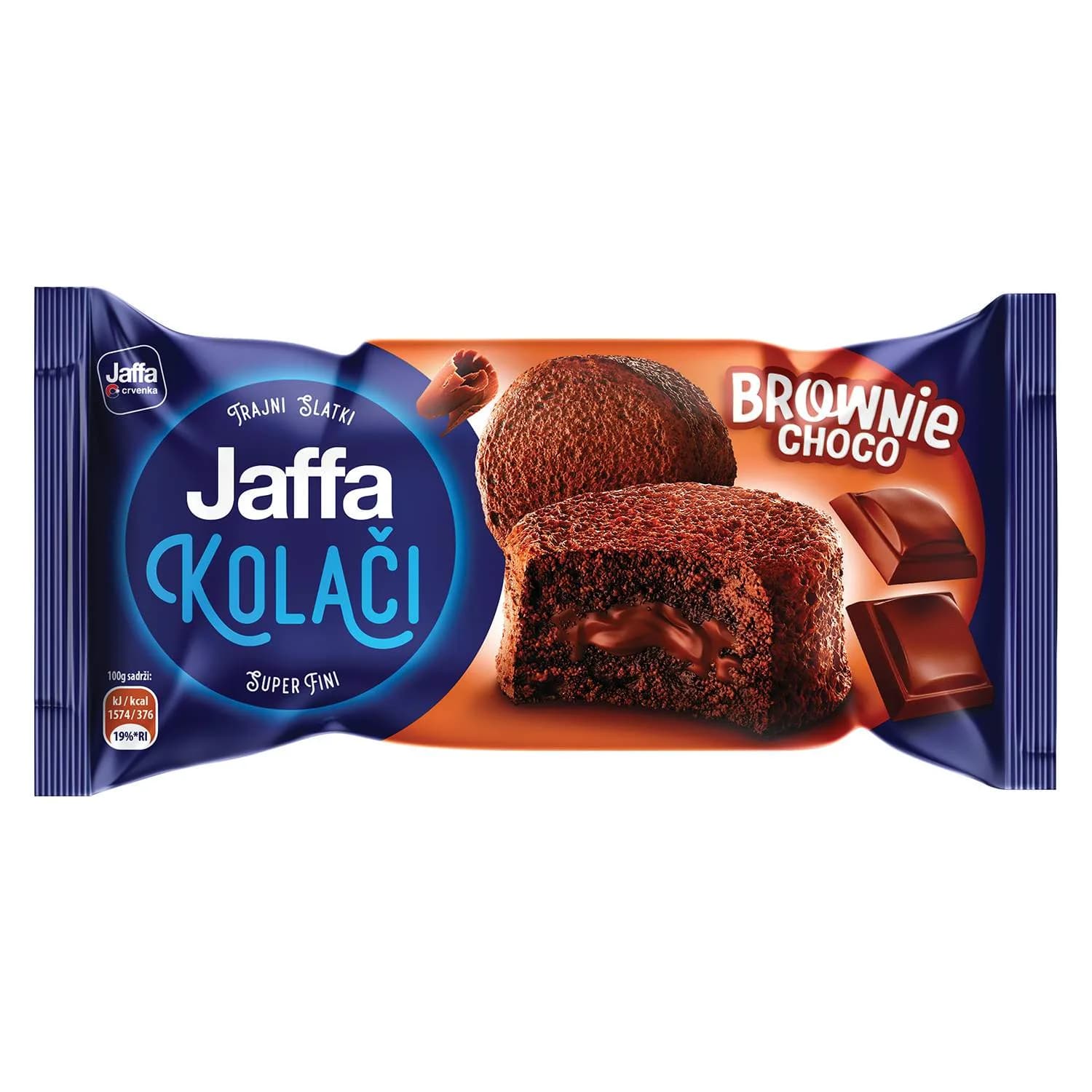 Jaffa kolač brownie 75g