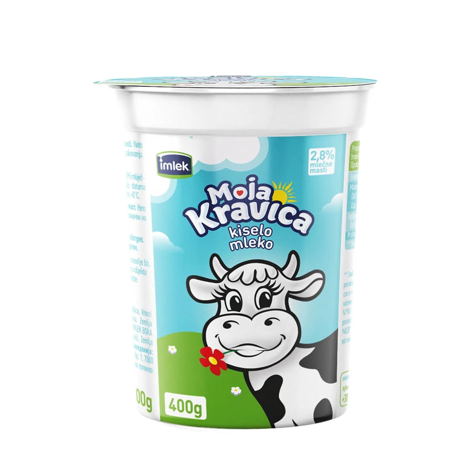 Kiselo mleko 2,8% 400g — Kokamar market Beograd