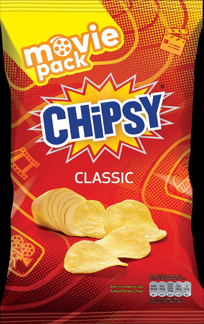 Marbo chipsy classic 210g