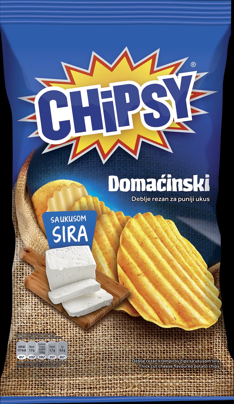 Marbo chipsy domaćinski FETA160g