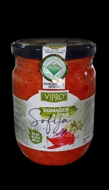 Vipro ajvar sofija 540ml