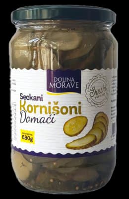 Dolina morave seckani krastavac 680g