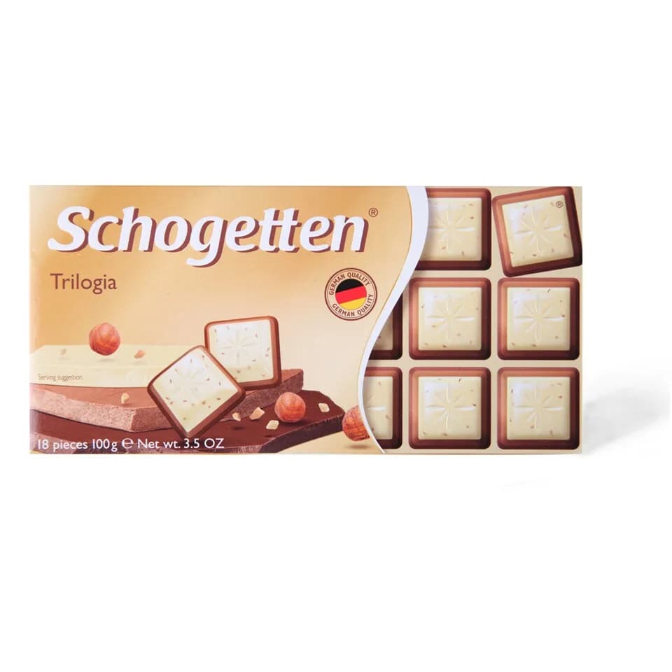 Čokolada trilogia Schogetten 100g