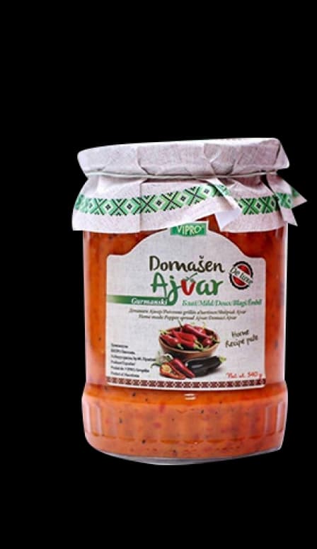 Vipro ajvar domaći de luxe 540ml