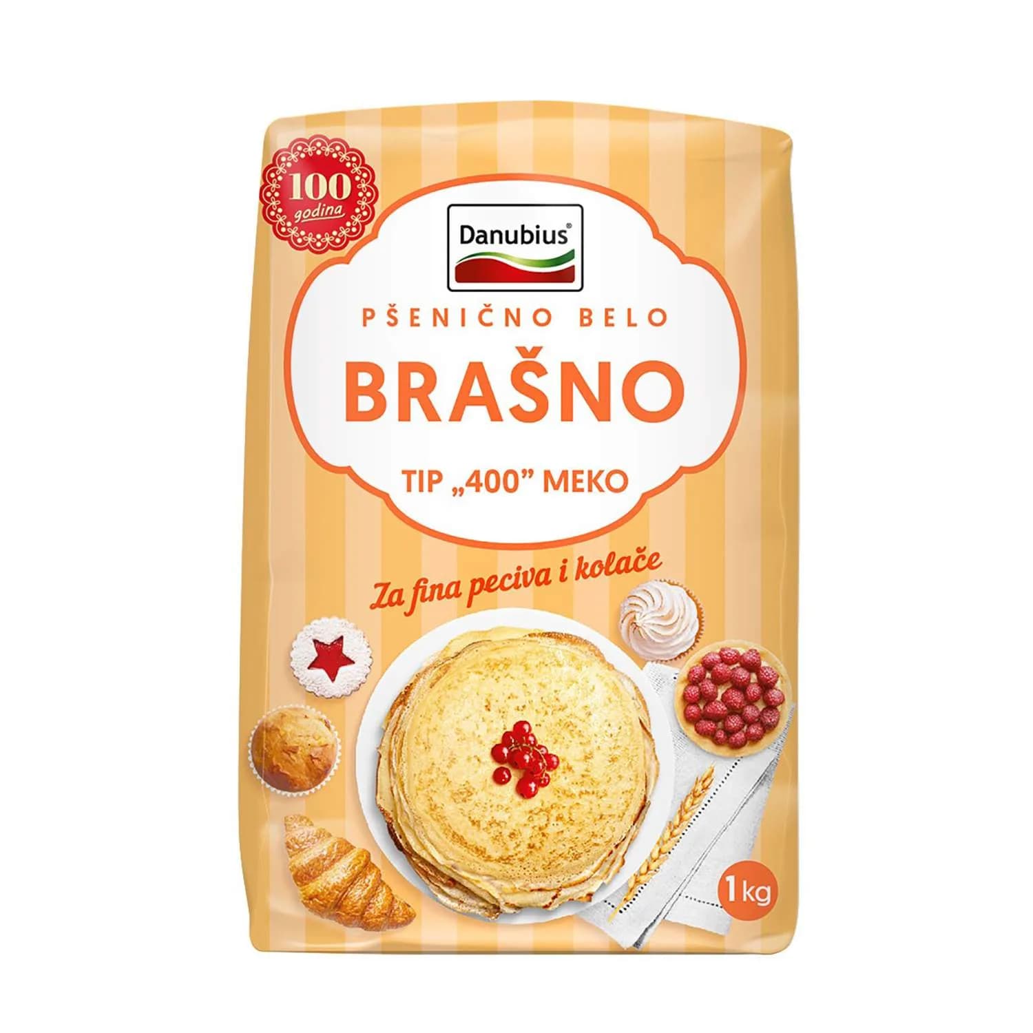 Brašno danubius 1kg T400