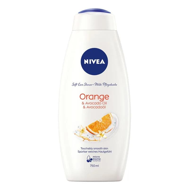 NIVEA Care & Orange kremasti gel za tuširanje 750ml