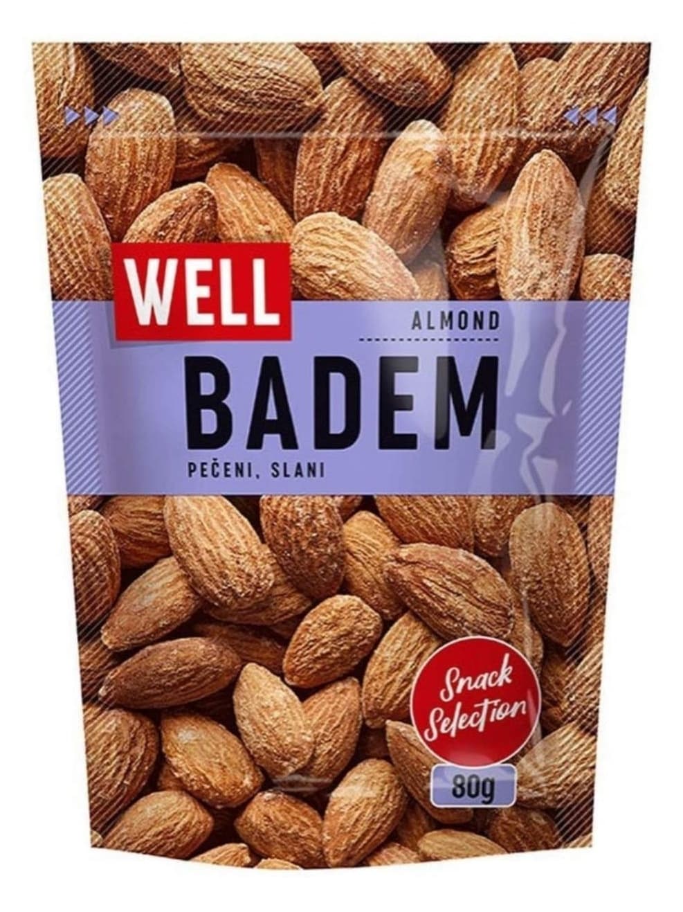 Well badem pečeni 80g