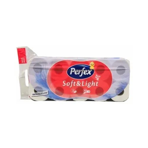 Perfex toalet papir Soft & Light 10/1, 3 sloja