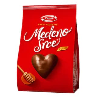 Pionir medeno srce posno 150g