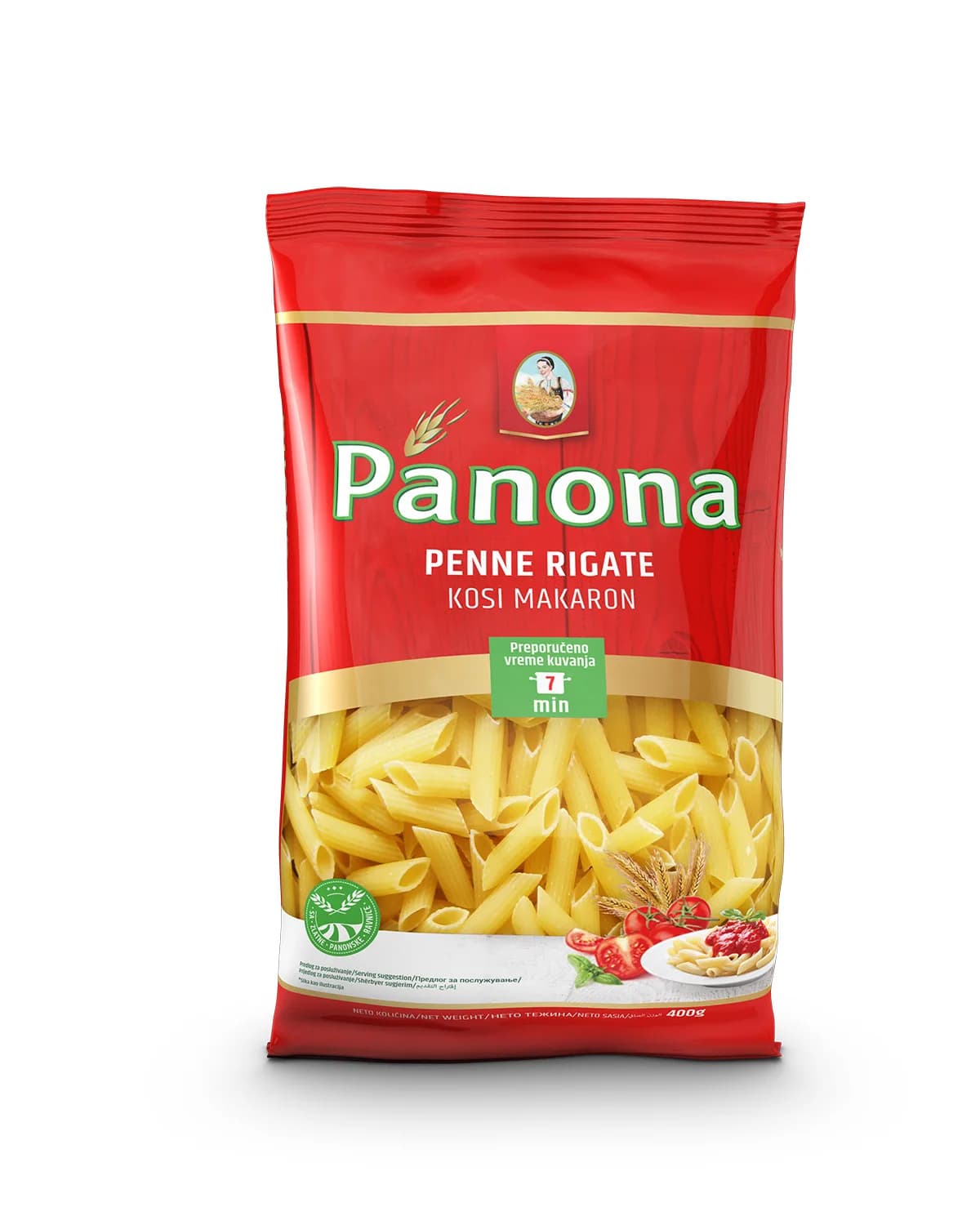 PANONA Makaron kosi (penne rigate) 400g
