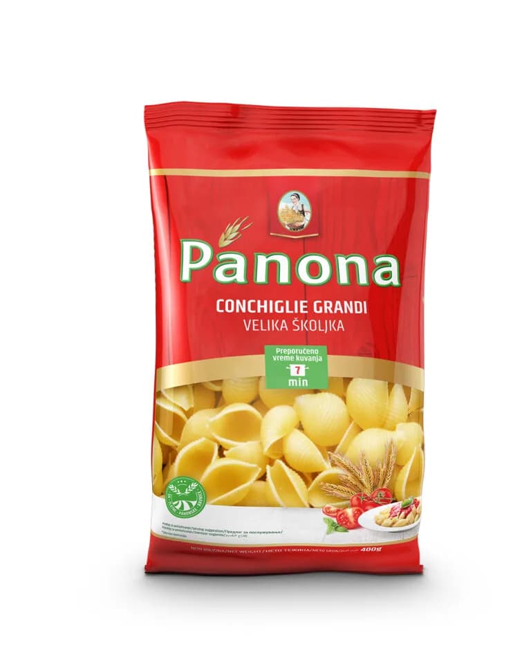 Panona VELIKA ŠKOLJKA (CONCHIGLIE GRANDI) 400g