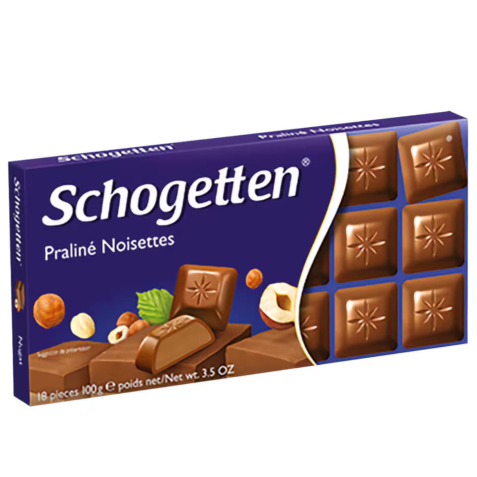 Čokolada noisette Schogetten 100g