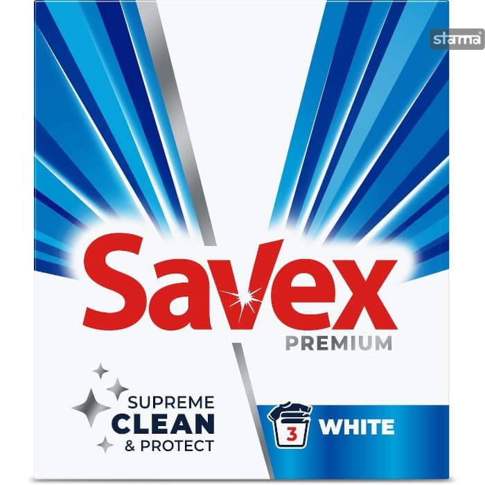 Savex prašak za veš white 230g