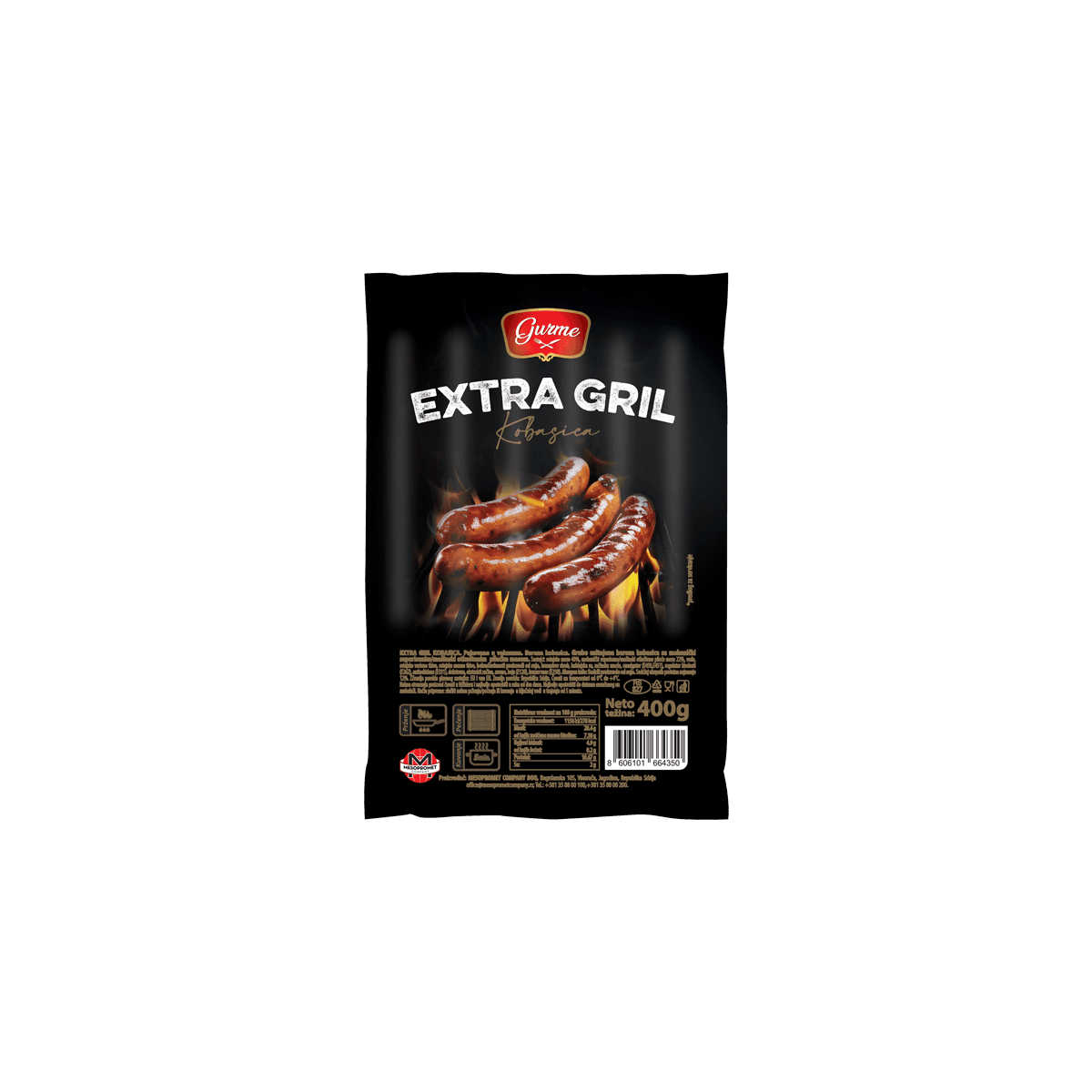 Gurme Extra grill kobasica 400g