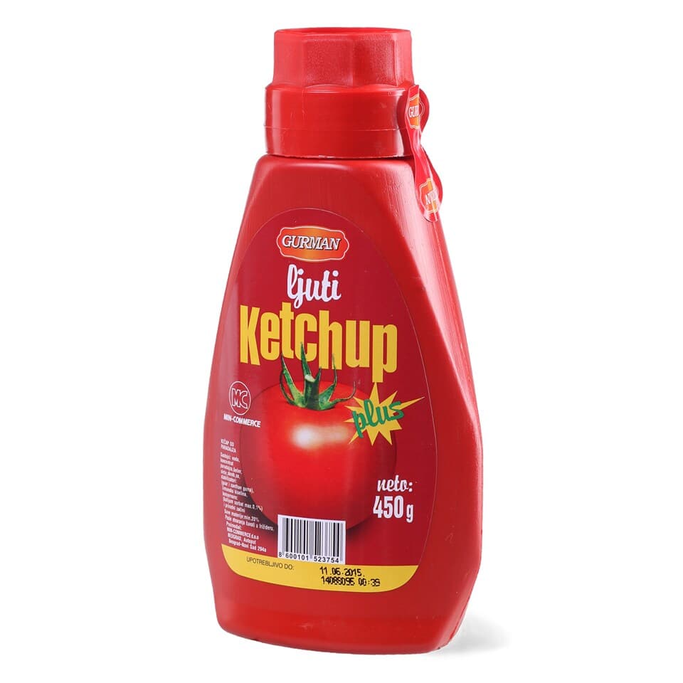 Gurman kečap ljuti 450g