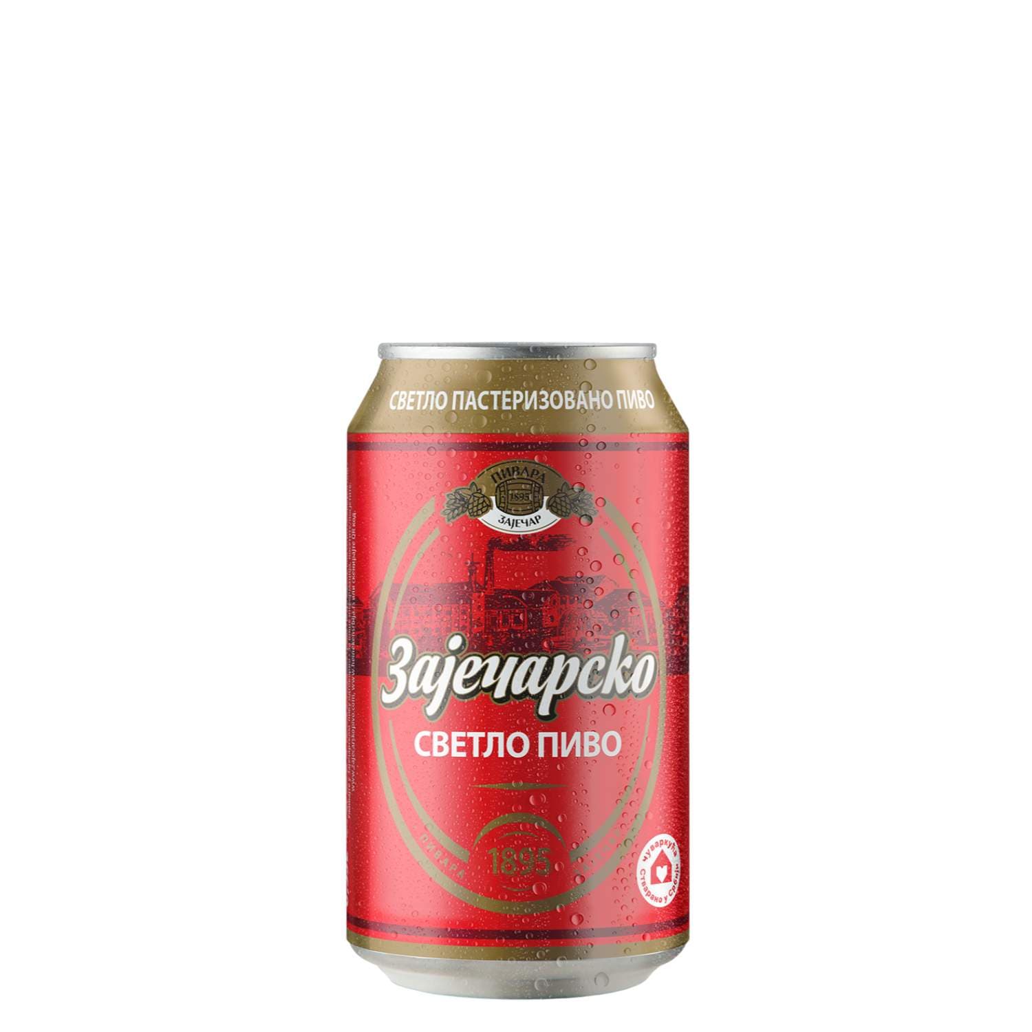 Zaječarsko pivo limenka 0,33L