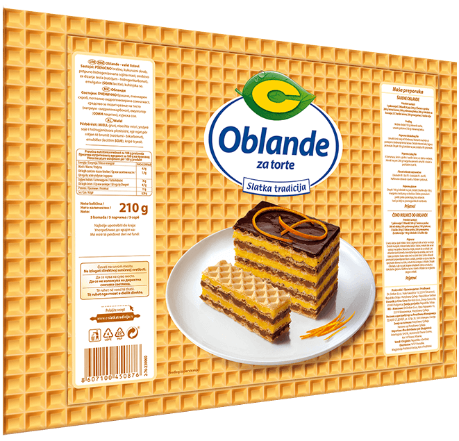 Oblande c 210g — Kokamar market Beograd