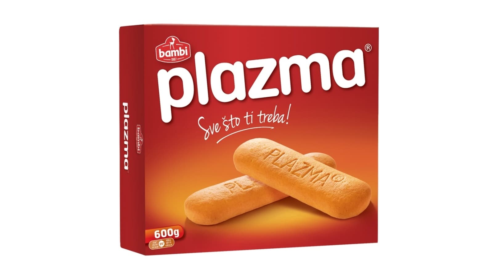 BAMBI PLAZMA KEKS 540g