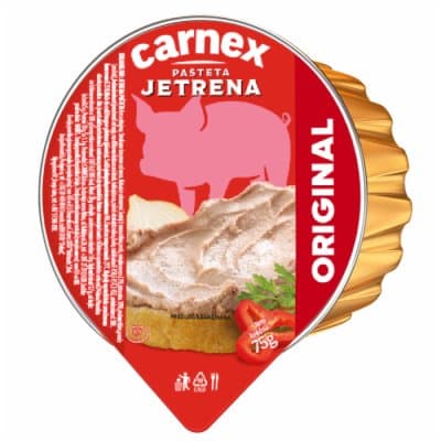 CARNEX JETRENA PAŠTETA 75g — Kokamar market Beograd