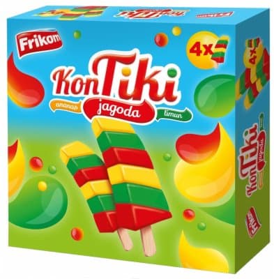 FRIKOM SLADOLED KONTIKI 4/1 — Kokamar market Beograd