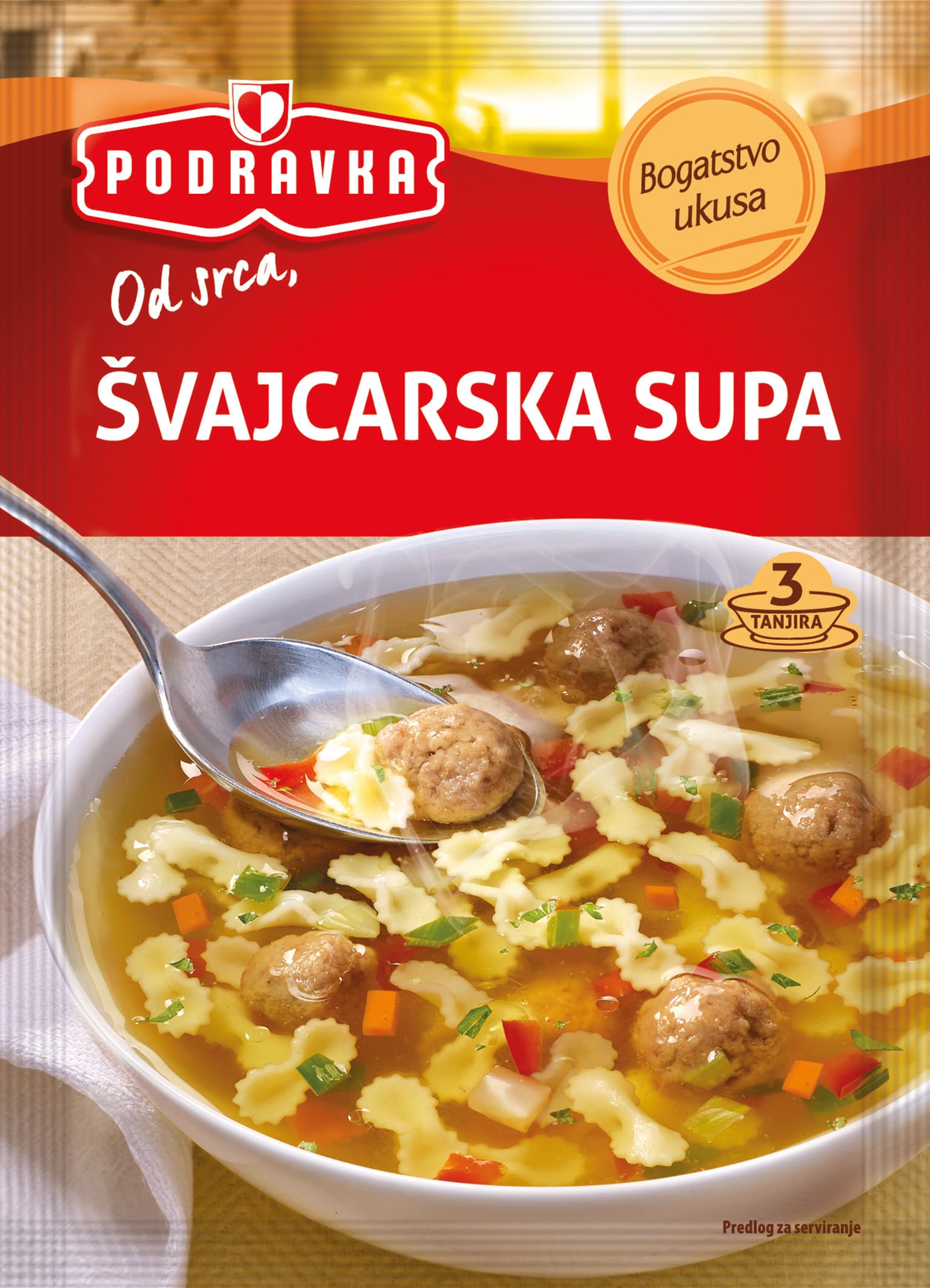 Podravka švajcarska supa 54g