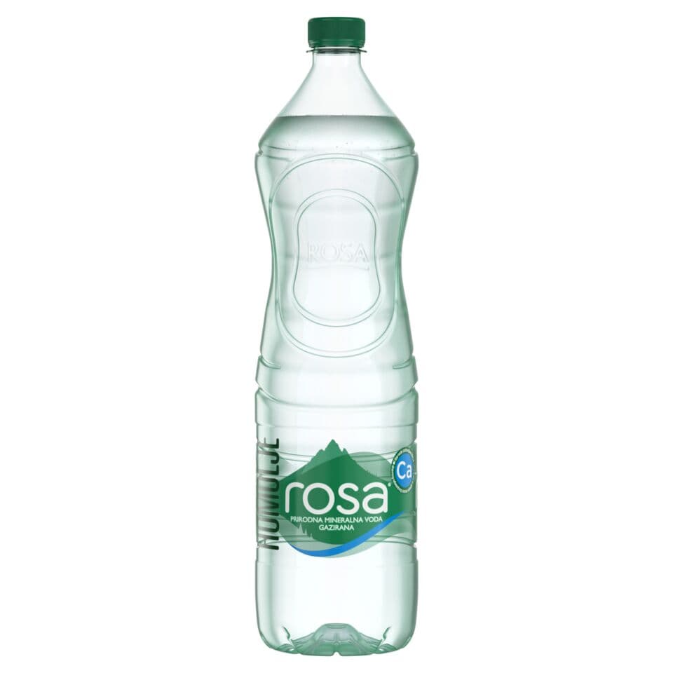 Rosa gazirana voda 1,5L