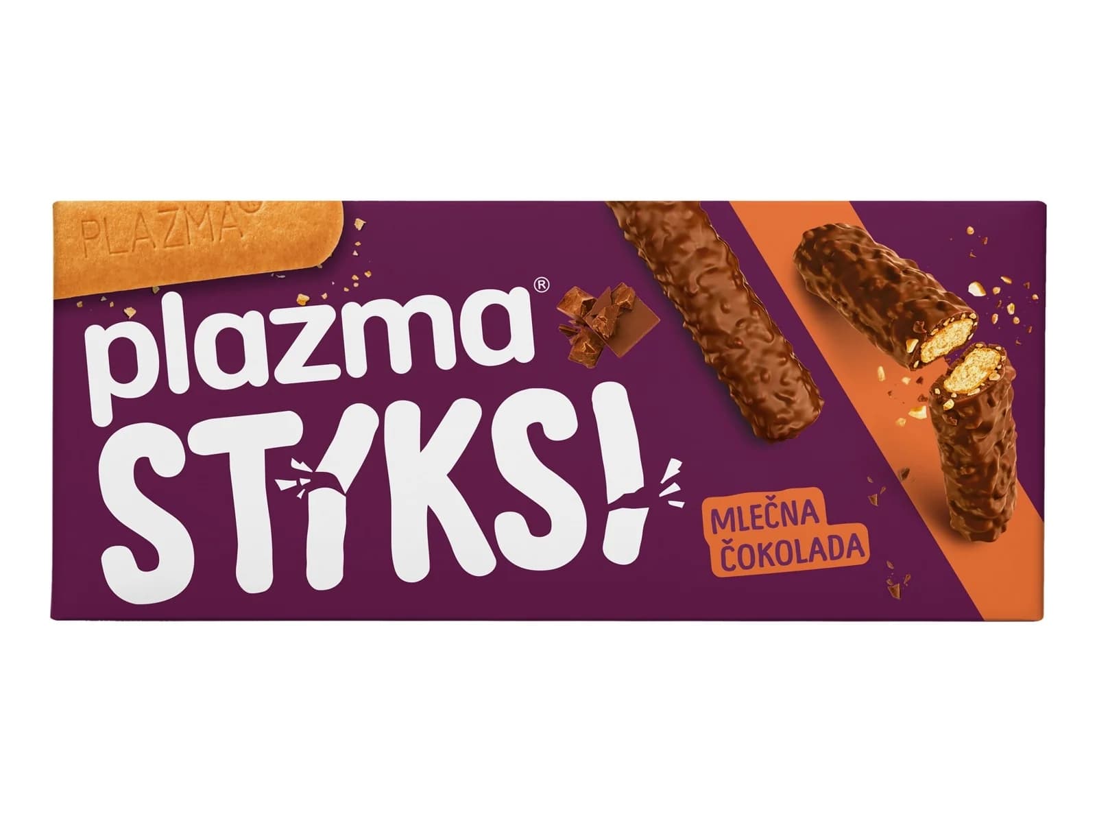 Plazma Stiks mlečna čokolada 125g — Kokamar market Beograd