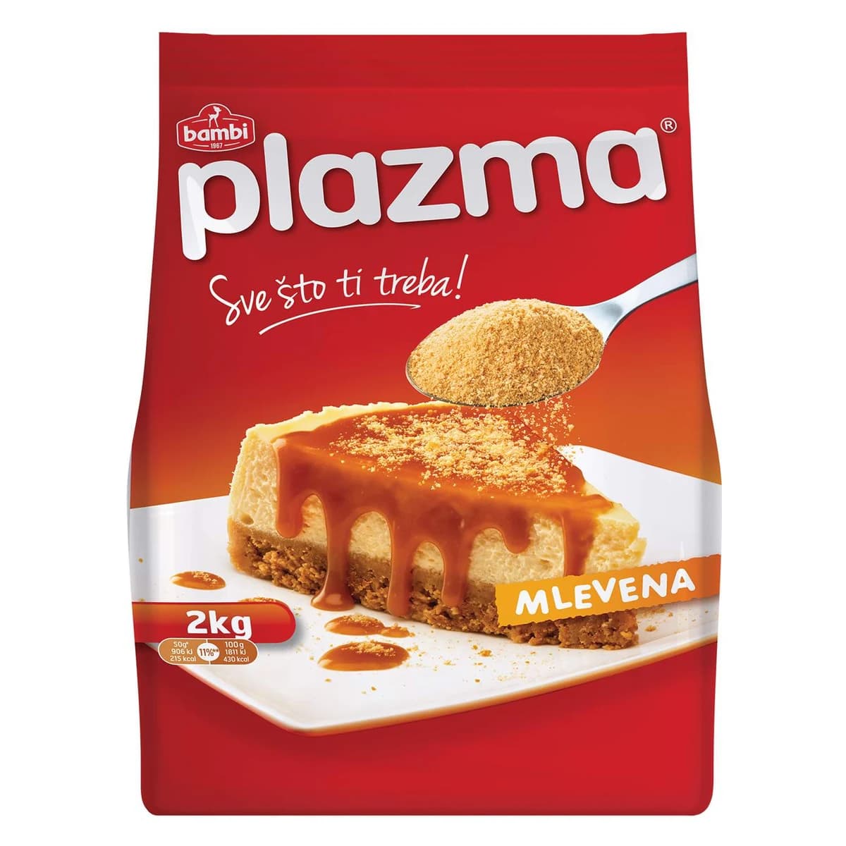 Bambi mlevena plazma 2kg — Kokamar market Beograd