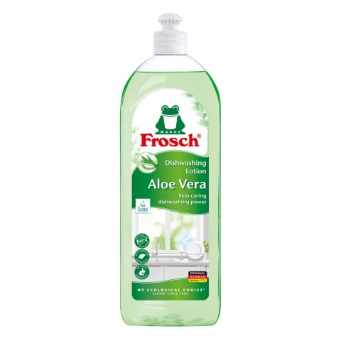 Frosch tečnost za sudove aloe vera 750ml