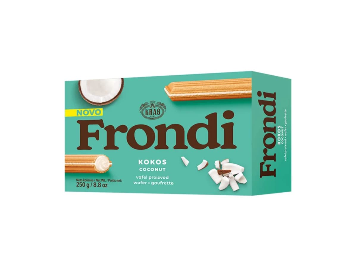 Kraš Frondi kokos 250g — Kokamar market Beograd