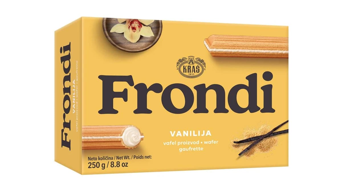 Kraš Frondi vanila 250g — Kokamar market Beograd