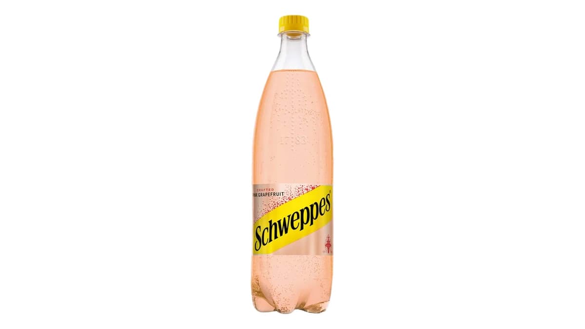 Schweppes pink grapefruit 1,25L — Kokamar market Beograd