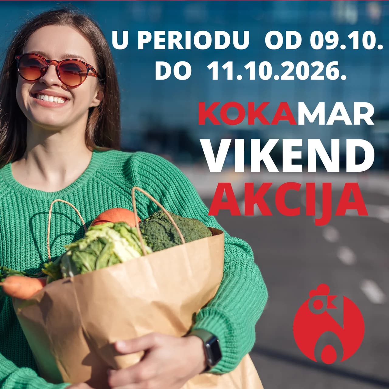 Vikend akcija u Kokamar marketima 09.10.–11.10.2026.