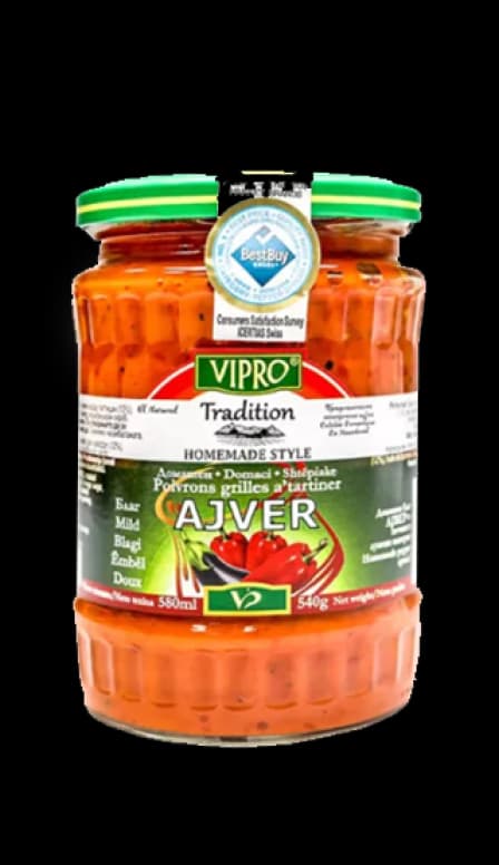 Vipro ajvar domaći 580ml — Kokamar market Beograd