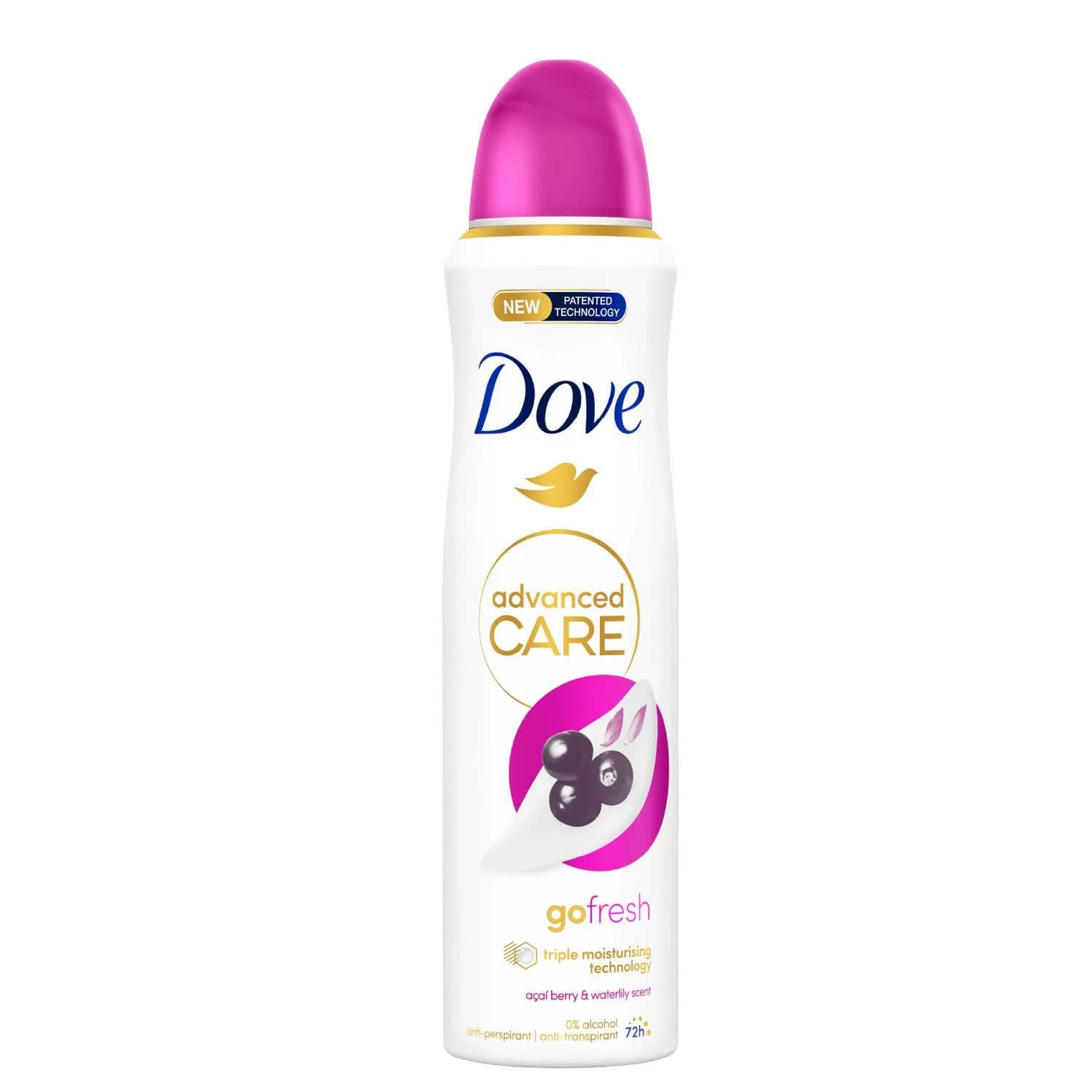 Dove dezodorans Acai Berry & Waterlily 150ml