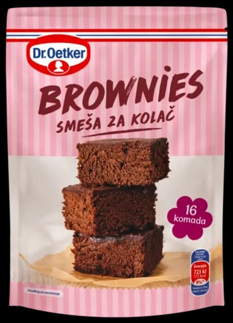 Dr OETKER Brownies 300g — Kokamar market Beograd