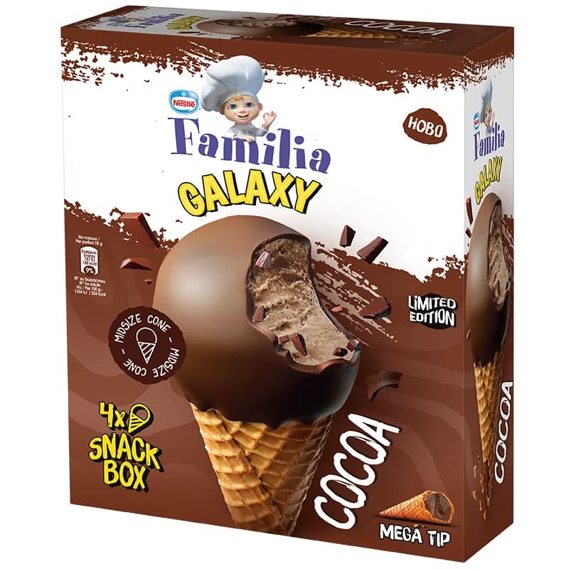 FAMILIA MULTIPACK COCOA 4x85ml