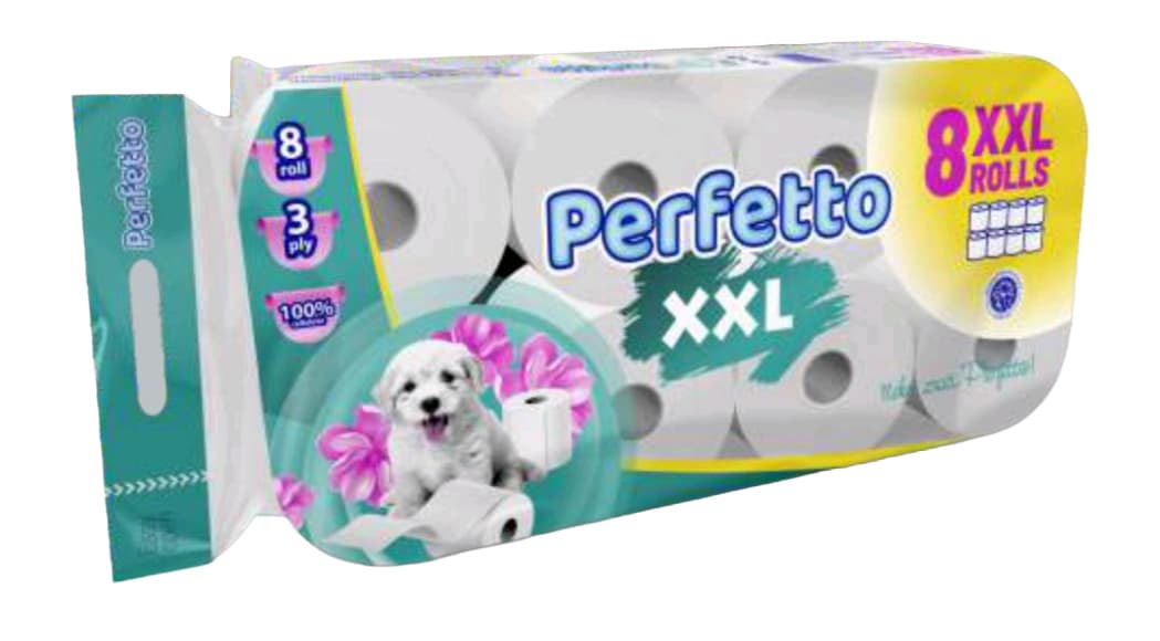Perfetto toalet papir XXL 3 sloja 8/1 — Kokamar market Beograd