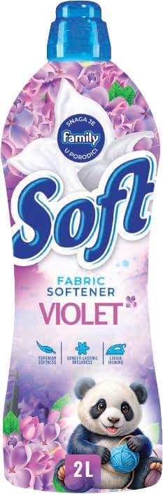 FAMILY SOFT VIOLET OMEKŠIVAČ 2L